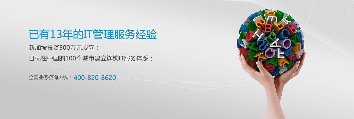 已有13年的IT管理服务经验